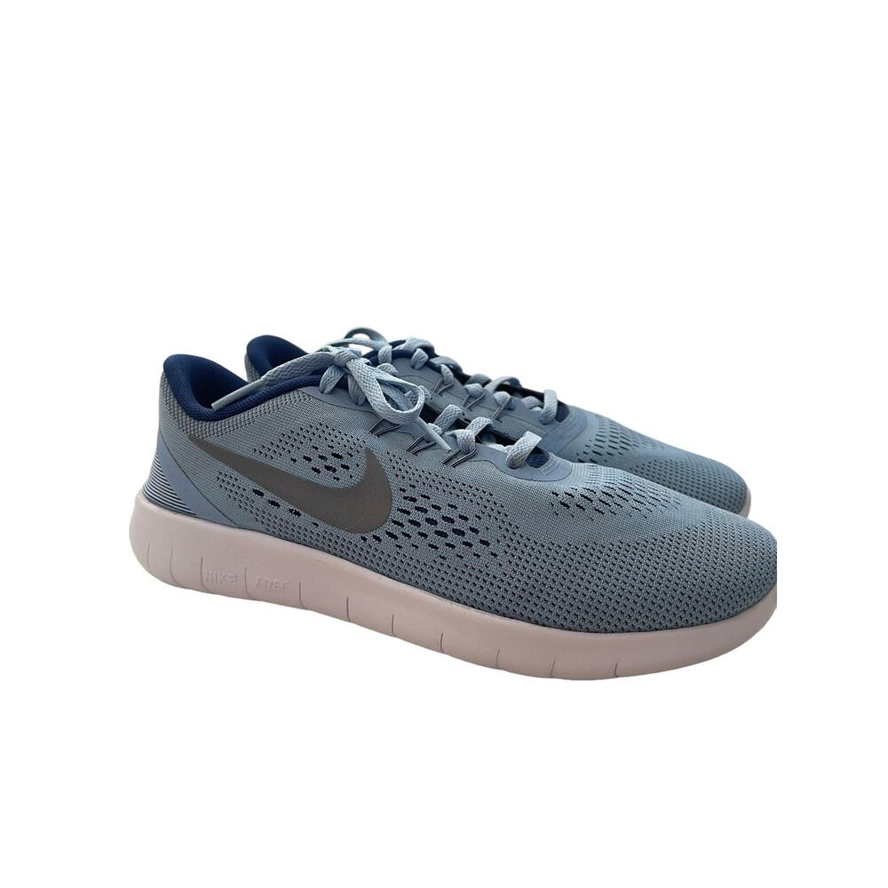 NWOB Woman’s Nike Free RN Run Shoes Blue Size 7 6M/Y 24cm